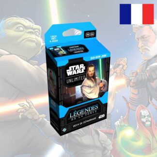 Star Wars : Unlimited -  Deck de démarrage - Légendes de la force - Qui-Gon Jinn - FR