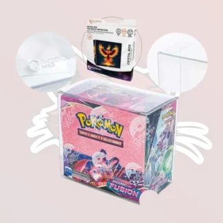 Phoenix Shield - Crystal box protection (x6) pour display Pokemon