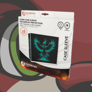 Phoenix Shield - Crystal box protection (x6) pour display Pokemon
