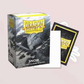 Dragon Shield - Sleeves - Taille standard - Dual Matte - x100 - Snow