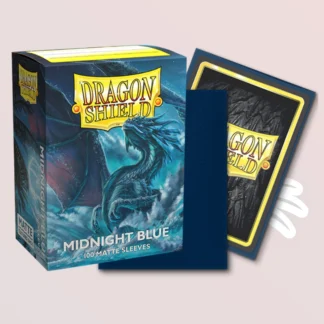 Dragon Shield - Sleeves - Taille standard - Matte - x100 - Midnight Blue
