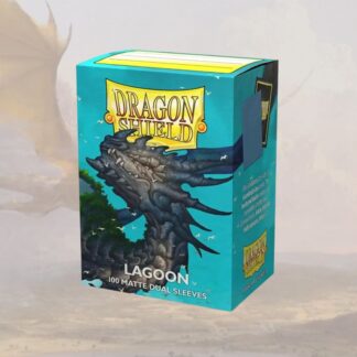 Dragon Shield - 100 protège-cartes standard Dual Mat - Lagoon