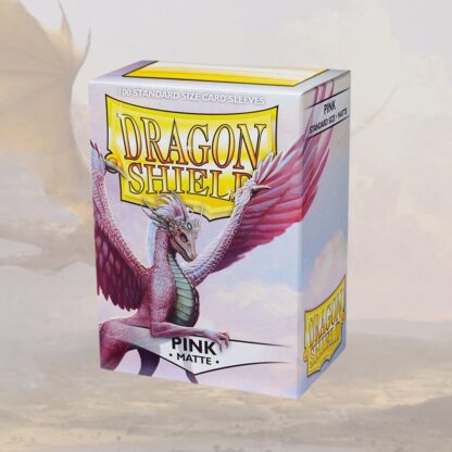Dragon Shield - 100 protège-cartes standard Mat - Rose