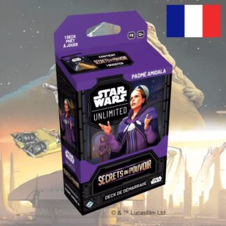 Star Wars : Unlimited -  Deck de démarrage - Secrets du Pouvoir - Padmé Amidala - FR