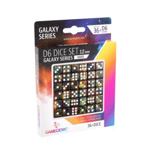 Gamegenic - D6 Dice Set - Galaxy series - 12mm - x36 - Mars