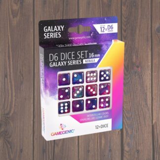 Gamegenic - D6 Dice Set - Galaxy series - 16mm - x12 - Nebula