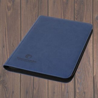 TreasureWise - WiseGuard Zip Binder 9 cases - Bleu