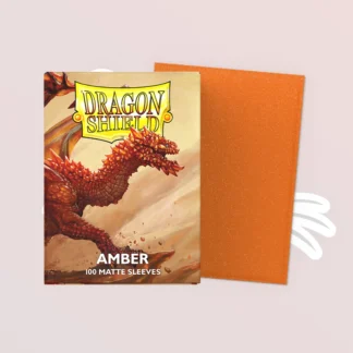 Dragon Shield - Sleeves - Taille standard - Matte - x100 - Amber
