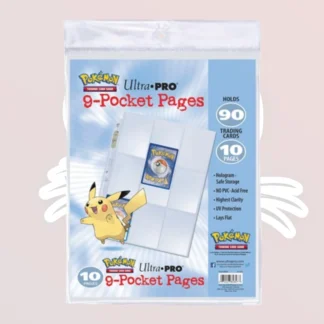 Pokémon – Lot de 10 feuilles de classeur