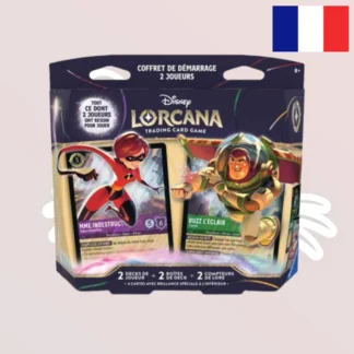 Lorcana - Set 12 "Contrées Inconnues" - Deck préconstruit 2 joueurs - Toy story & Les indestructibles