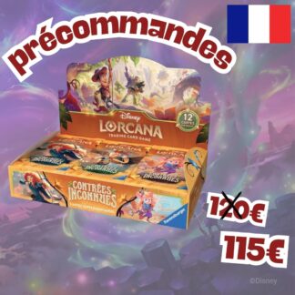 Lorcana - Set 12 "Contrées Inconnues" - Display