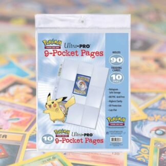 Pokémon – Lot de 10 feuilles de classeur