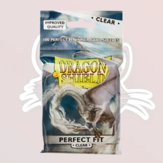 Dragon Shield - Sleeves - Taille standard - Perfect Fit - x100 - Clear