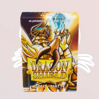 Dragon Shield - Sleeves - Taille japonaise - Matte - x60 - Gold