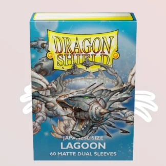Dragon Shield - Sleeves - Taille japonaise - Matte - x60 - Lagoon