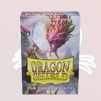 Dragon Shield - Sleeves - Taille japonaise - Matte - x60 - Pink Diamond