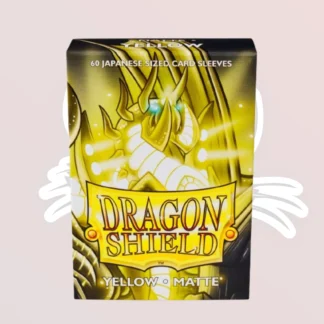 Dragon Shield - Sleeves - Taille japonaise - Matte - x60 - Yellow