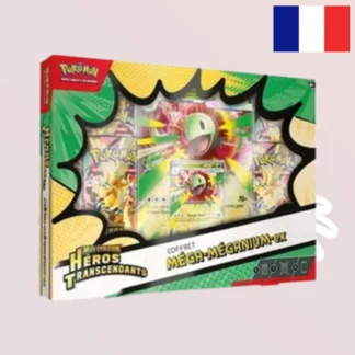Pokémon - Coffret - ME02.5 "Héros Transcendants" - Mega-Méganium-ex - FR