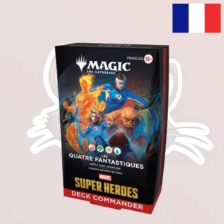 MTG - Deck commander - Marvel Super Heroes - Quatre fantastiques - FR