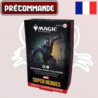 MTG - Deck commander - Marvel Super Heroes - Wakanda pour toujours - FR