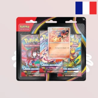 Pokémon – Tri-Pack  – ME04 "Chaos Ascendant" - FR