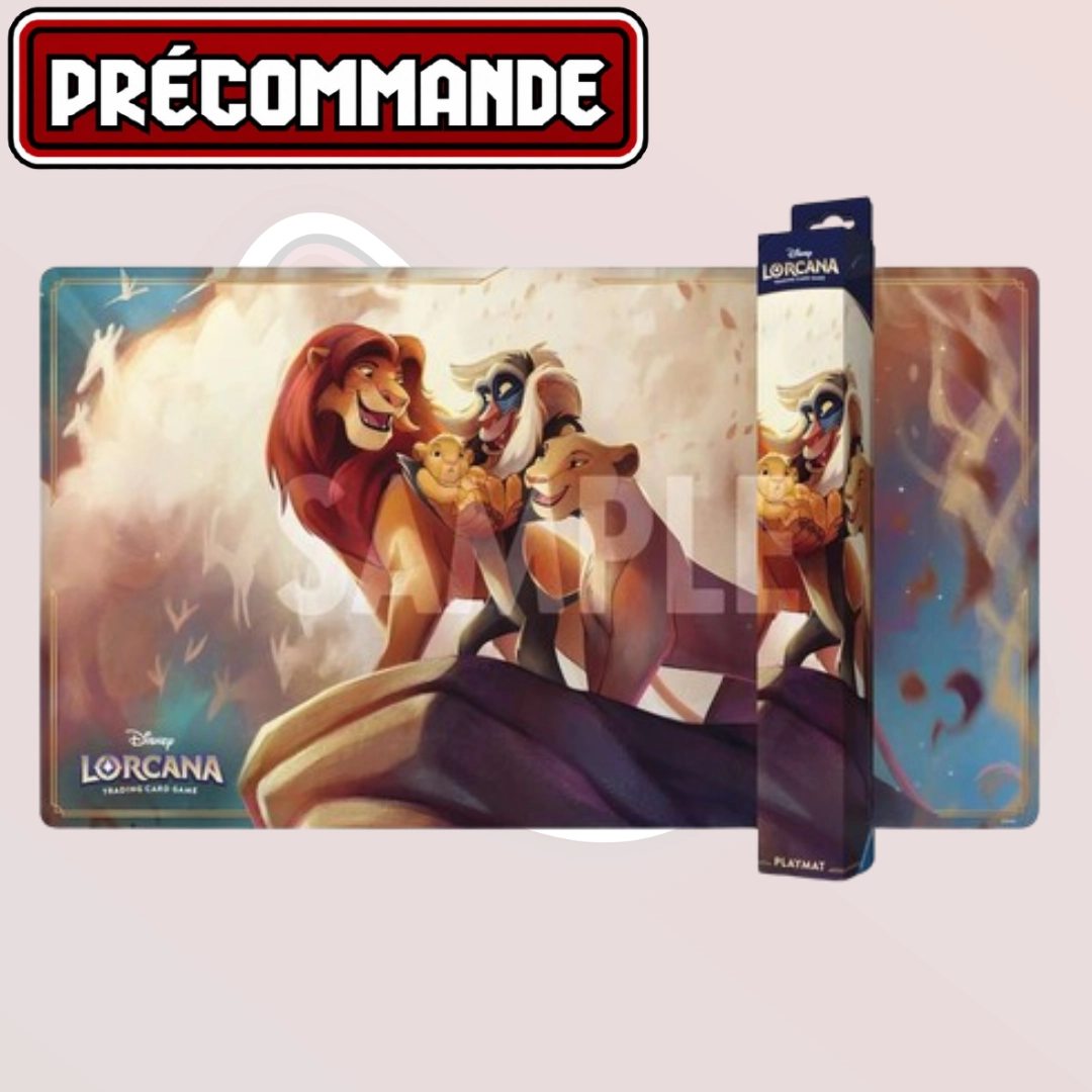 Lorcana - Tapis - Set 13 "Invasion Epineuse" - Le Roi Lion