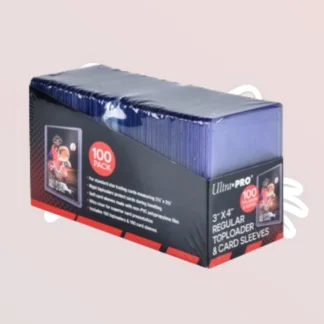 Ultra Pro - Toploader + Sleeves - Clear Regular - x100