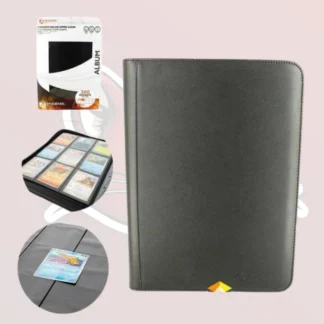 Phoenix Shield - Deluxe Zip 9-Pockets (360 cards) - Noir