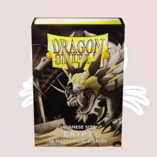 Dragon Shield - Sleeves - Taille japonaise - Dual Matte - x60 - Crypt