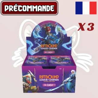 Riftbound - Lot de 3 Displays - Set 3 "Déchainés" - FR