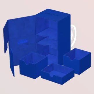 Ultimate Guard - Twin Flip`n`Tray 200+ XenoSkin Monocolor - Bleu