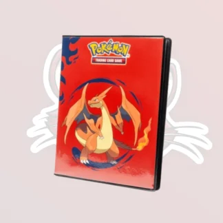 Pokémon - Classeur - 4 emplacements (80 cartes) - Méga-Dracaufeu