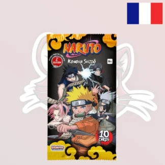 Naruto TCG - Booster - First set - Konoha Shido -  2nd Edition - FR