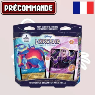 Lorcana - Set 14 "Hyperia City" - Deck préconstruit 2 joueurs - Magie VS Science - FR