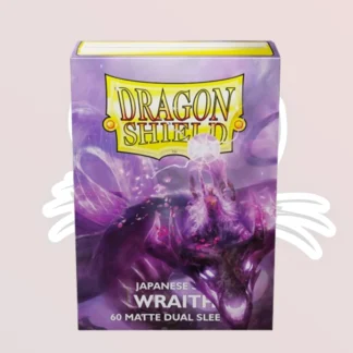 Dragon Shield - Sleeves - Taille japonaise - Dual Matte - x60 - Wraith