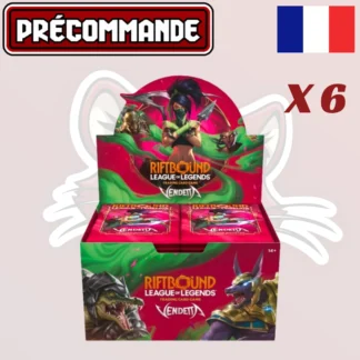 Riftbound - Carton de 6 Displays - Set 4 "Vendetta" - FR