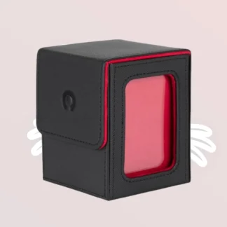 Konix - Deck Box Window - 100+ - Noir & Rouge