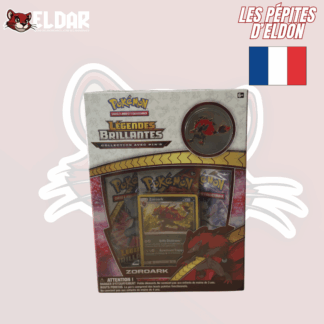 Pokémon - Collection avec pin's "Zoroark" - SL11 "Légendes Brillantes" - FR