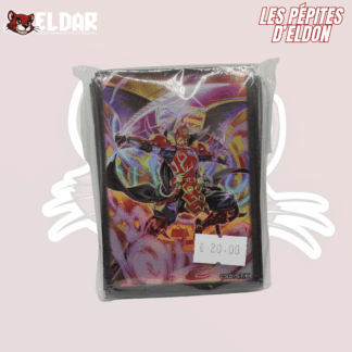 Yu-Gi-Oh! - Sleeves OCG - Paquet de 100 - Seigneur Légendaire des Six Samouraïs - Shi En