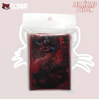 Yu-Gi-Oh! - Sleeves OCG - Paquet de 70 - Disaster, Dragon Ruler of All Apocalypses