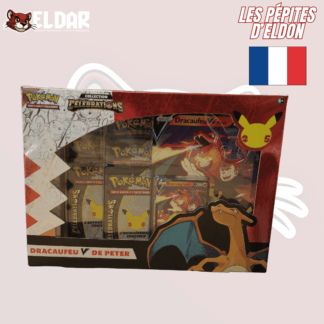 Pokémon - Coffret - Célébrations - Dracaufeu V de Peter