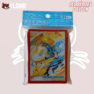 Pokémon - Sleeves Pokemon Center - Dracaufeu, Lucario et Pikachu